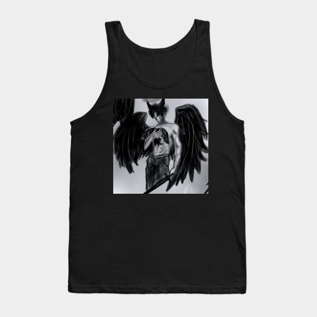 all the good boy go the hell Tank Top by ashton scherrman